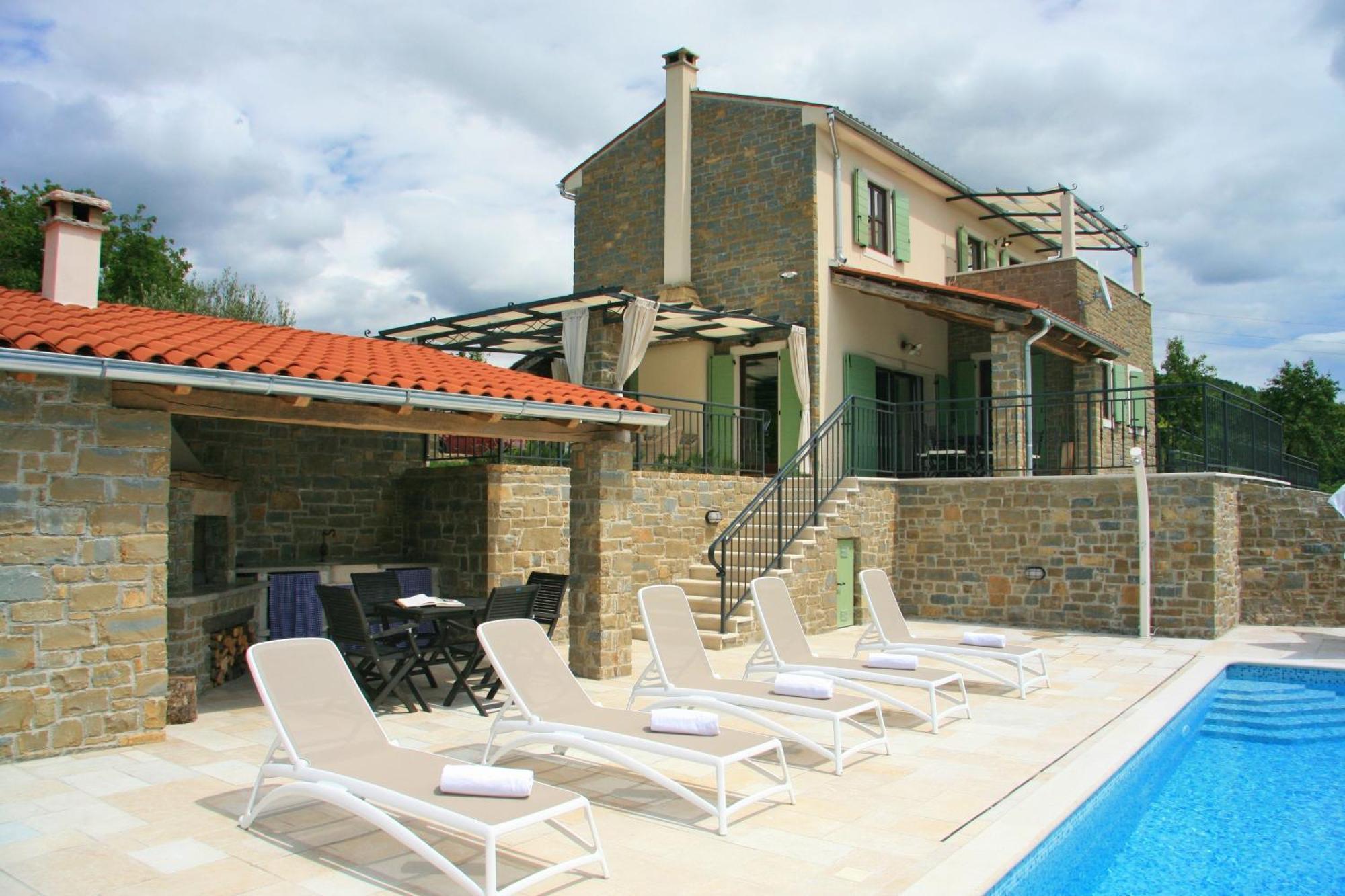 Family Friendly House With A Swimming Pool Bartolici, Central Istria - Sredisnja Istra - 21934 Vila Livade Exterior foto