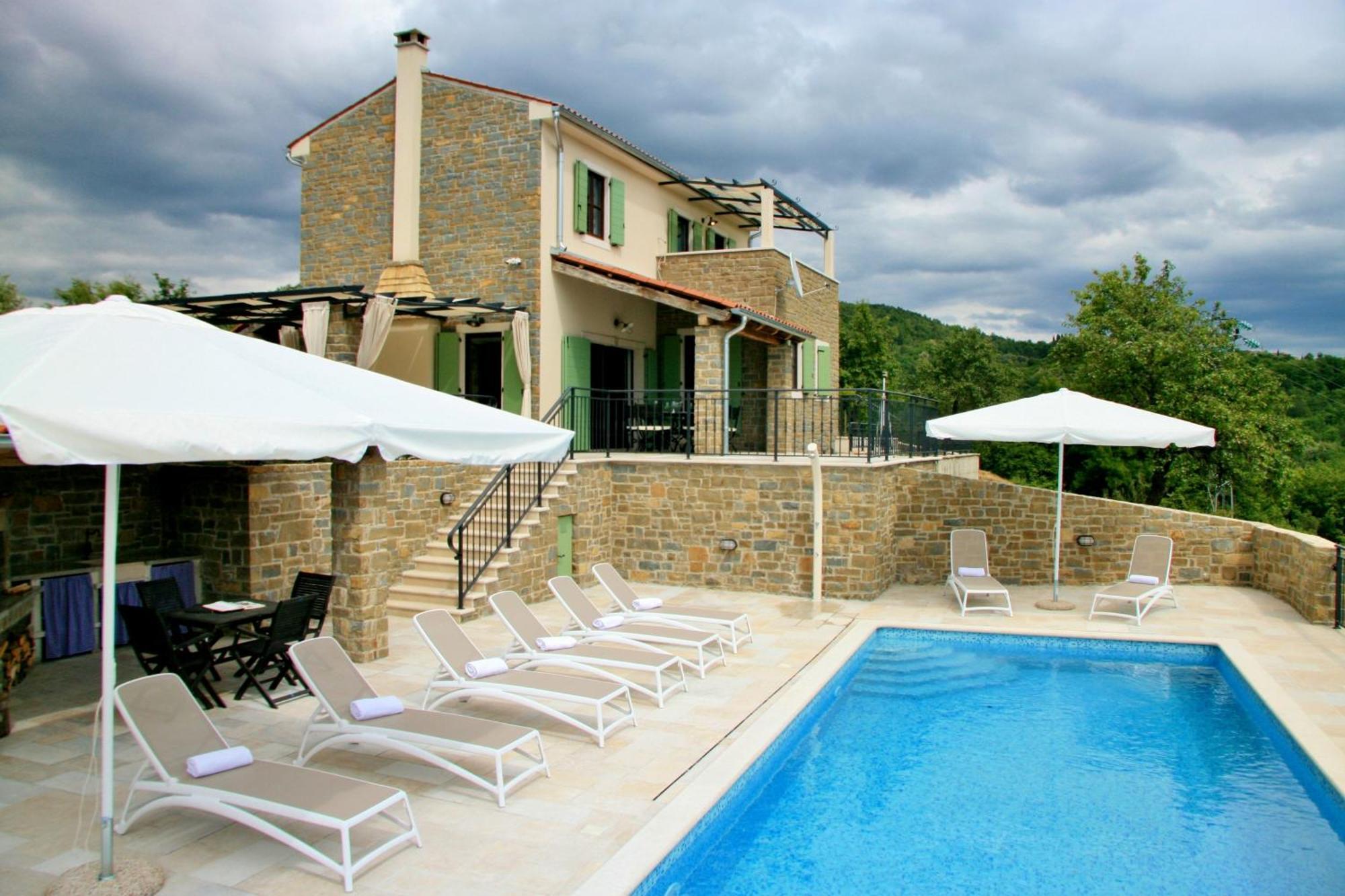 Family Friendly House With A Swimming Pool Bartolici, Central Istria - Sredisnja Istra - 21934 Vila Livade Exterior foto